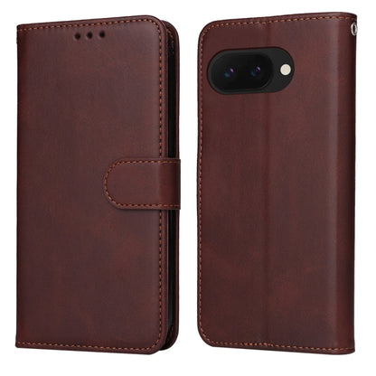 Classic Calf Texture Flip Leather Phone Case, For Google Pixel 11 Pro XL, For Google Pixel 11 / Pixel 11 Pro, For Google Pixel 10a, For Google Pixel 9a, For Google Pixel 9 Pro, For Google Pixel 9, For Google Pixel 8a