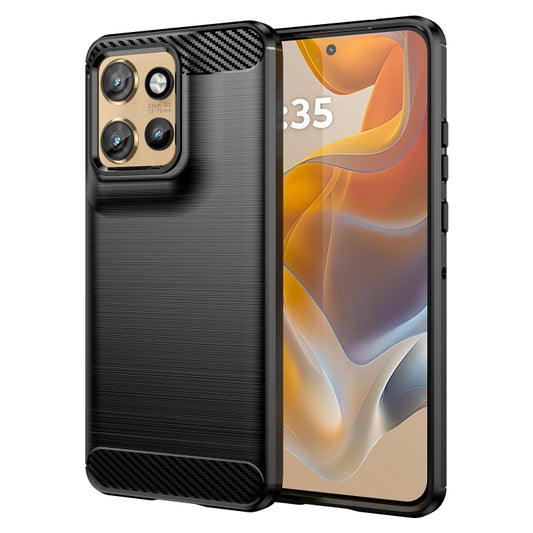Carbon Fiber Brushed Texture TPU Phone Case, For Motorola Moto S50, For Motorola Moto G35 5G, For Motorola Moto G55 5G, For Motorola Edge 50, For Motorola Edge 50 Neo, For Motorola S50 Neo, For Motorola Moto G85, For Motorola Edge 2024