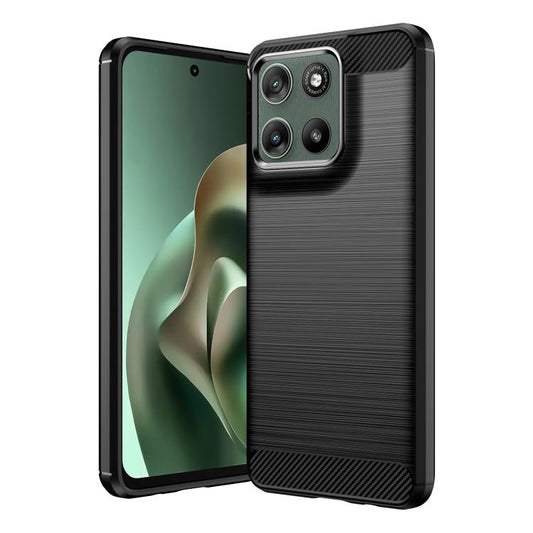 Carbon Fiber Brushed Texture TPU Phone Case, For Motorola Moto G47 5G, For Motorola Moto G37 Power 5G, For Motorola Moto G37 5G, For Motorola Edge 70 Fusion+ 5G, For Motorola Moto X70 Air Pro 5G, For Motorola Edge 70 Ultra 5G, For Motorola Moto G77