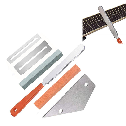 Guitar File Frets Polishing And Leveling Tool Set, Guitar File Fret Polishing