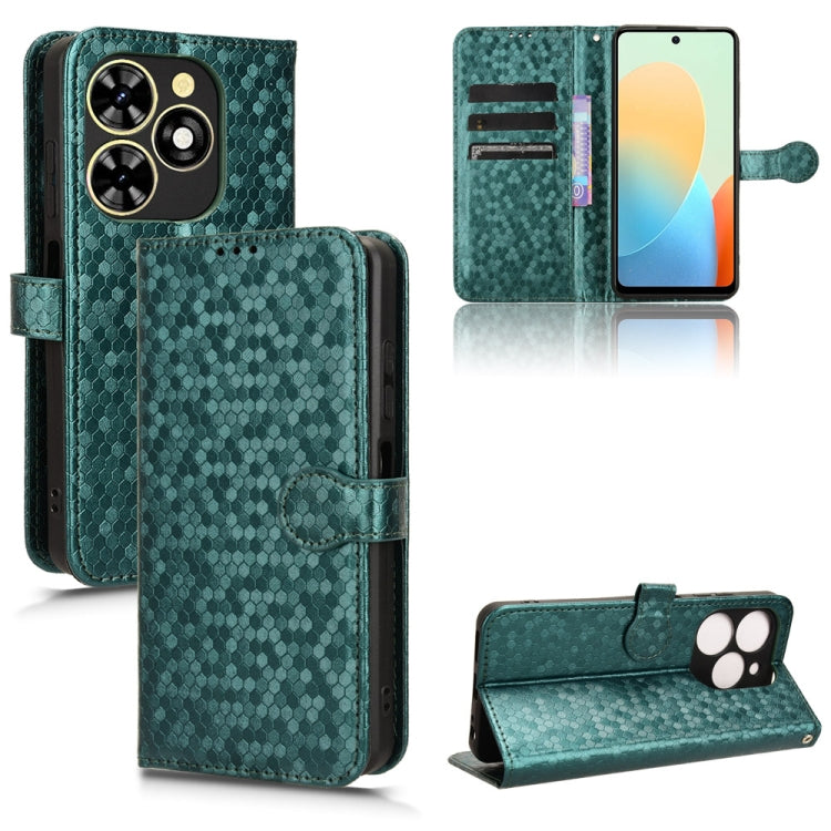 Honeycomb Dot Texture Leather Phone Case, For Tecno Camon 40 Pro 4G / 5G, For Tecno Camon 40 Premier, For Tecno Camon 30s / 30s Pro, For Tecno Pova 6 Neo 5G / Spark 30 5G, For Tecno Spark 30 Pro 4G, For Tecno Spark 30 4G                                ...