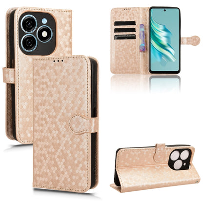 Honeycomb Dot Texture Leather Phone Case, For Tecno Camon 40 Pro 4G / 5G, For Tecno Camon 40 Premier, For Tecno Camon 30s / 30s Pro, For Tecno Pova 6 Neo 5G / Spark 30 5G, For Tecno Spark 30 Pro 4G, For Tecno Spark 30 4G                                ...