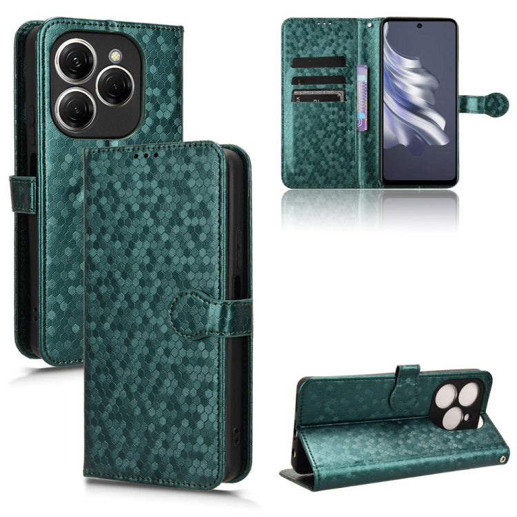 Honeycomb Dot Texture Leather Phone Case, For Tecno Camon 40 Pro 4G / 5G, For Tecno Camon 40 Premier, For Tecno Camon 30s / 30s Pro, For Tecno Pova 6 Neo 5G / Spark 30 5G, For Tecno Spark 30 Pro 4G, For Tecno Spark 30 4G                                ...