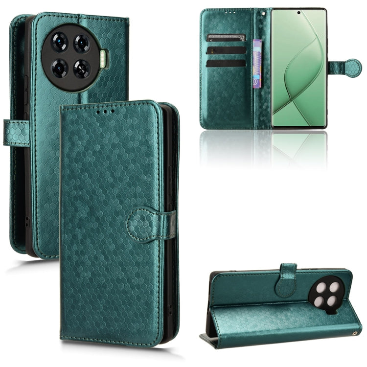 Honeycomb Dot Texture Leather Phone Case, For Tecno Camon 40 Pro 4G / 5G, For Tecno Camon 40 Premier, For Tecno Camon 30s / 30s Pro, For Tecno Pova 6 Neo 5G / Spark 30 5G, For Tecno Spark 30 Pro 4G, For Tecno Spark 30 4G                                ...