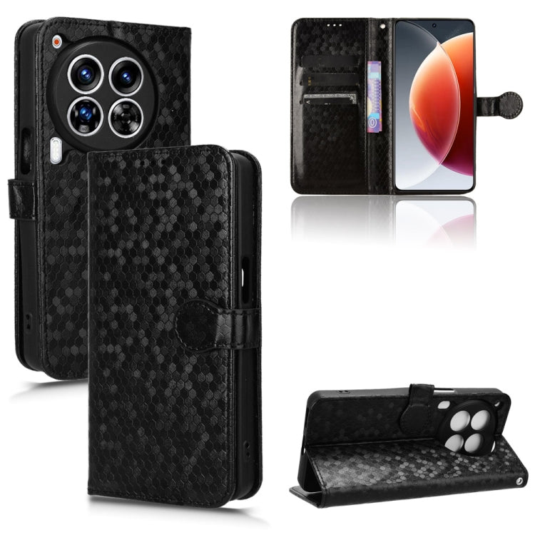 Honeycomb Dot Texture Leather Phone Case, For Tecno Camon 40 Pro 4G / 5G, For Tecno Camon 40 Premier, For Tecno Camon 30s / 30s Pro, For Tecno Pova 6 Neo 5G / Spark 30 5G, For Tecno Spark 30 Pro 4G, For Tecno Spark 30 4G                                ...