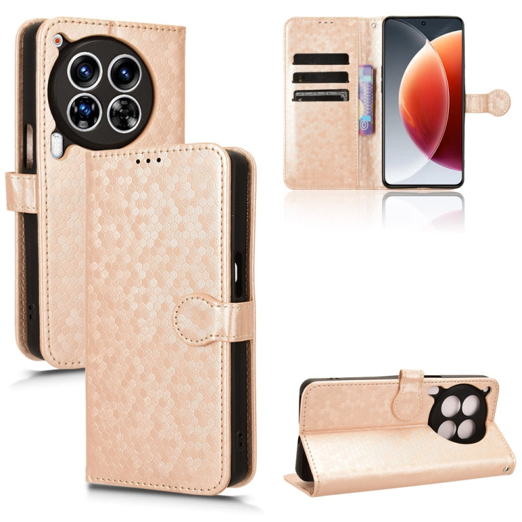 Honeycomb Dot Texture Leather Phone Case, For Tecno Camon 40 Pro 4G / 5G, For Tecno Camon 40 Premier, For Tecno Camon 30s / 30s Pro, For Tecno Pova 6 Neo 5G / Spark 30 5G, For Tecno Spark 30 Pro 4G, For Tecno Spark 30 4G                                ...