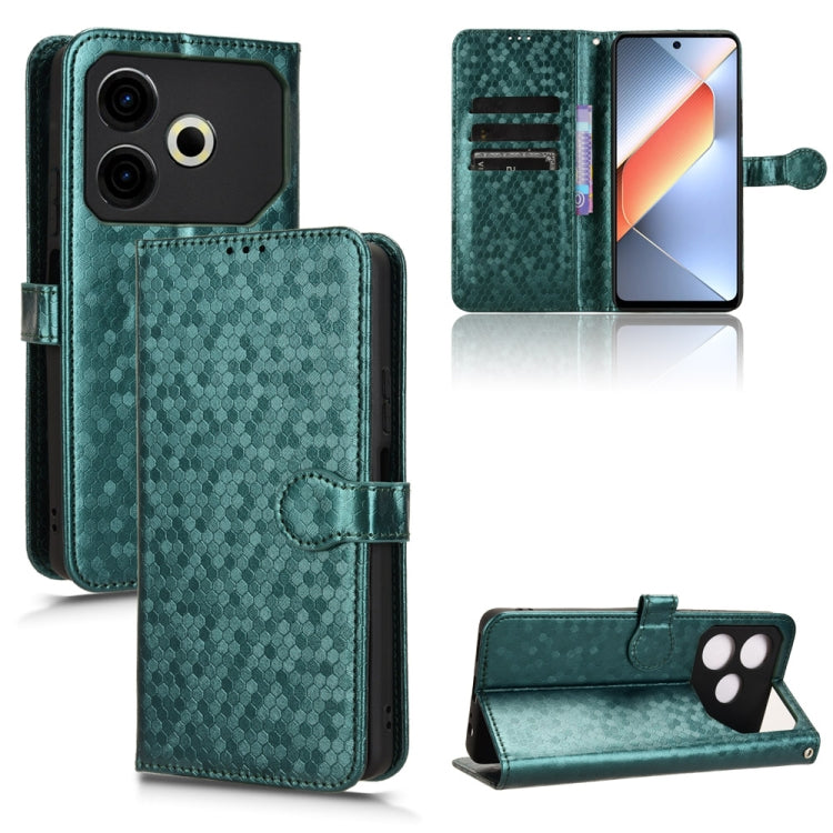 Honeycomb Dot Texture Leather Phone Case, For Tecno Camon 40 Pro 4G / 5G, For Tecno Camon 40 Premier, For Tecno Camon 30s / 30s Pro, For Tecno Pova 6 Neo 5G / Spark 30 5G, For Tecno Spark 30 Pro 4G, For Tecno Spark 30 4G                                ...