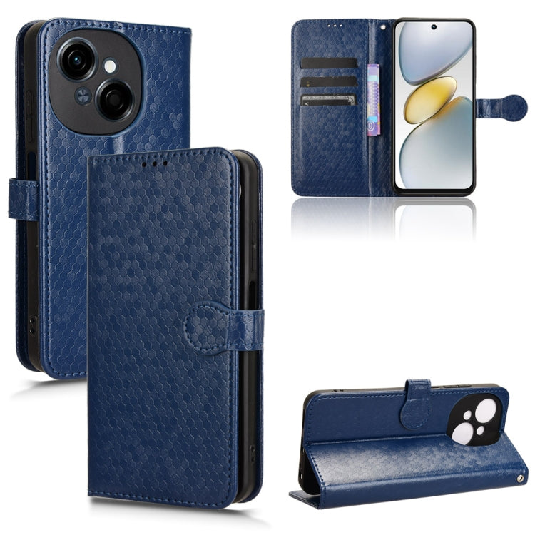 Honeycomb Dot Texture Leather Phone Case, For Tecno Camon 40 Pro 4G / 5G, For Tecno Camon 40 Premier, For Tecno Camon 30s / 30s Pro, For Tecno Pova 6 Neo 5G / Spark 30 5G, For Tecno Spark 30 Pro 4G, For Tecno Spark 30 4G                                ...