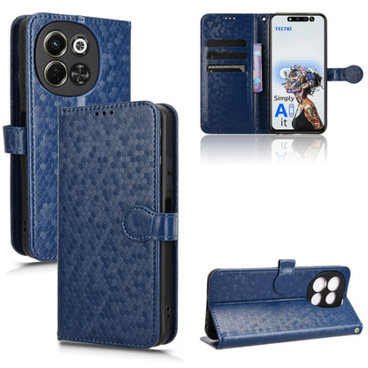 Honeycomb Dot Texture Leather Phone Case, For Tecno Camon 40 Pro 4G / 5G, For Tecno Camon 40 Premier, For Tecno Camon 30s / 30s Pro, For Tecno Pova 6 Neo 5G / Spark 30 5G, For Tecno Spark 30 Pro 4G, For Tecno Spark 30 4G                                ...