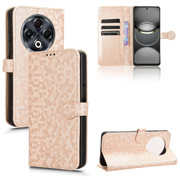 Honeycomb Dot Texture Leather Phone Case, For Tecno Camon 40 Pro 4G / 5G, For Tecno Camon 40 Premier, For Tecno Camon 30s / 30s Pro, For Tecno Pova 6 Neo 5G / Spark 30 5G, For Tecno Spark 30 Pro 4G, For Tecno Spark 30 4G                                ...