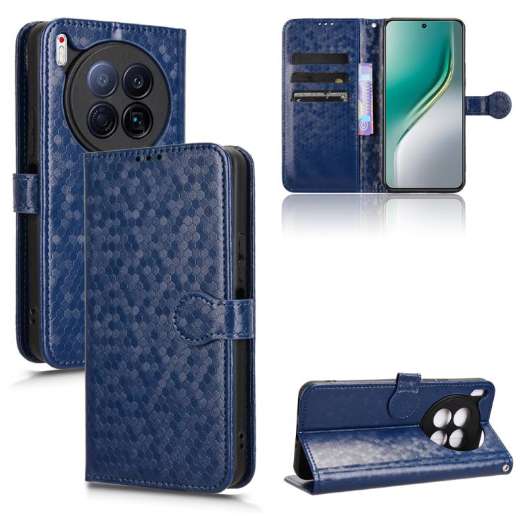 Honeycomb Dot Texture Leather Phone Case, For Tecno Camon 40 Pro 4G / 5G, For Tecno Camon 40 Premier, For Tecno Camon 30s / 30s Pro, For Tecno Pova 6 Neo 5G / Spark 30 5G, For Tecno Spark 30 Pro 4G, For Tecno Spark 30 4G                                ...