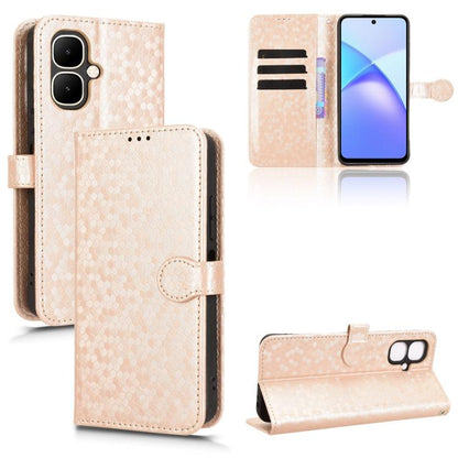 Honeycomb Dot Texture Leather Phone Case, For Tecno Pova 8 5G, For Tecno Spark 50 5G, For Tecno Pova Curve 2 5G, For Tecno Spark 50 4G, For Tecno Camon 50 Pro 4G, For Tecno Camon 50 4G, For Tenco Spark Go 3, For Tenco Spark Slim 4G / Pova Slim 5G      ...