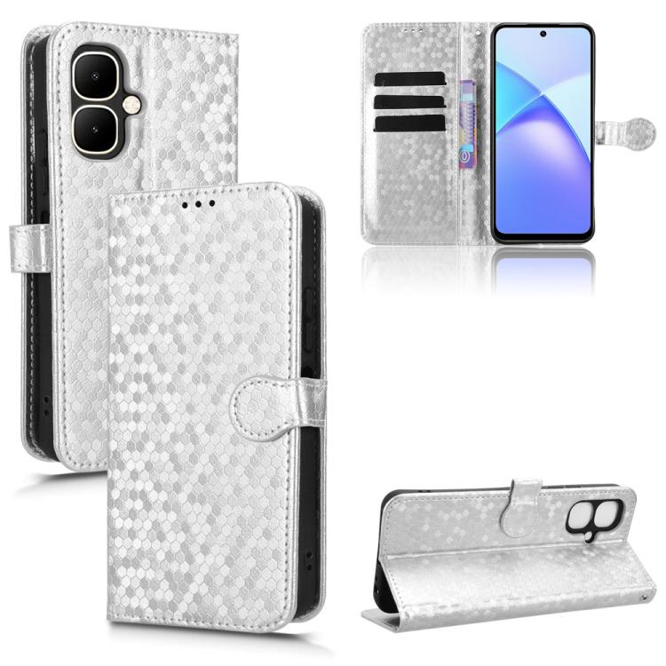 Honeycomb Dot Texture Leather Phone Case, For Tecno Pova 8 5G, For Tecno Spark 50 5G, For Tecno Pova Curve 2 5G, For Tecno Spark 50 4G, For Tecno Camon 50 Pro 4G, For Tecno Camon 50 4G, For Tenco Spark Go 3, For Tenco Spark Slim 4G / Pova Slim 5G      ...