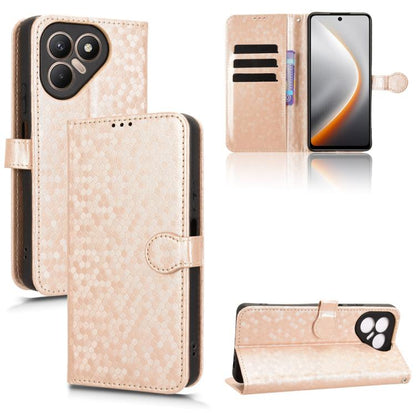 Honeycomb Dot Texture Leather Phone Case, For Tecno Pova 8 5G, For Tecno Spark 50 5G, For Tecno Pova Curve 2 5G, For Tecno Spark 50 4G, For Tecno Camon 50 Pro 4G, For Tecno Camon 50 4G, For Tenco Spark Go 3, For Tenco Spark Slim 4G / Pova Slim 5G      ...