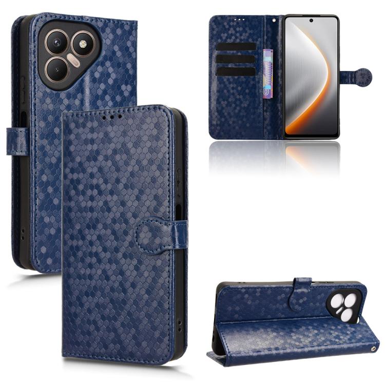 Honeycomb Dot Texture Leather Phone Case, For Tecno Pova 8 5G, For Tecno Spark 50 5G, For Tecno Pova Curve 2 5G, For Tecno Spark 50 4G, For Tecno Camon 50 Pro 4G, For Tecno Camon 50 4G, For Tenco Spark Go 3, For Tenco Spark Slim 4G / Pova Slim 5G      ...