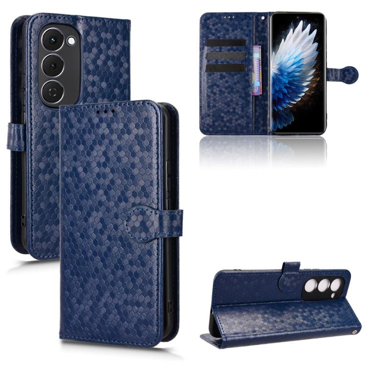 Honeycomb Dot Texture Leather Phone Case, For Tecno Pova 8 5G, For Tecno Spark 50 5G, For Tecno Pova Curve 2 5G, For Tecno Spark 50 4G, For Tecno Camon 50 Pro 4G, For Tecno Camon 50 4G, For Tenco Spark Go 3, For Tenco Spark Slim 4G / Pova Slim 5G      ...