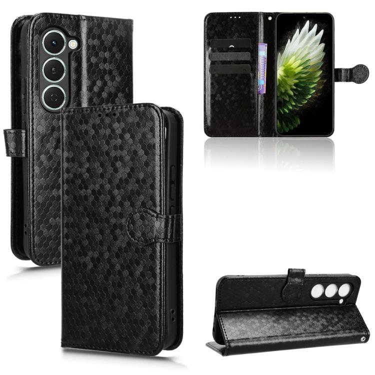Honeycomb Dot Texture Leather Phone Case, For Tecno Pova 8 5G, For Tecno Spark 50 5G, For Tecno Pova Curve 2 5G, For Tecno Spark 50 4G, For Tecno Camon 50 Pro 4G, For Tecno Camon 50 4G, For Tenco Spark Go 3, For Tenco Spark Slim 4G / Pova Slim 5G      ...
