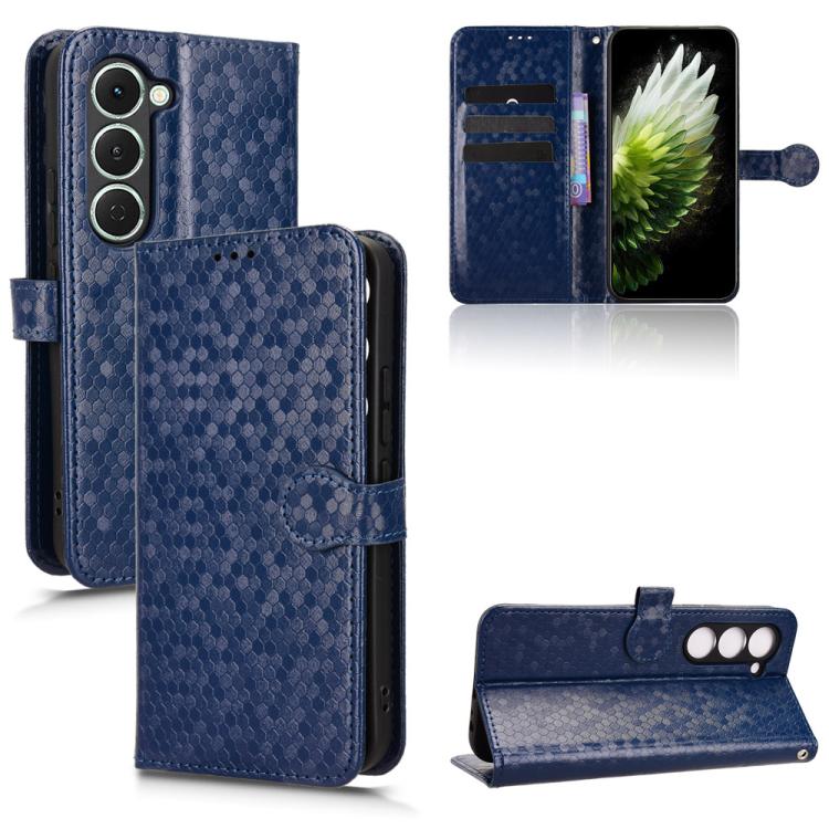 Honeycomb Dot Texture Leather Phone Case, For Tecno Pova 8 5G, For Tecno Spark 50 5G, For Tecno Pova Curve 2 5G, For Tecno Spark 50 4G, For Tecno Camon 50 Pro 4G, For Tecno Camon 50 4G, For Tenco Spark Go 3, For Tenco Spark Slim 4G / Pova Slim 5G      ...
