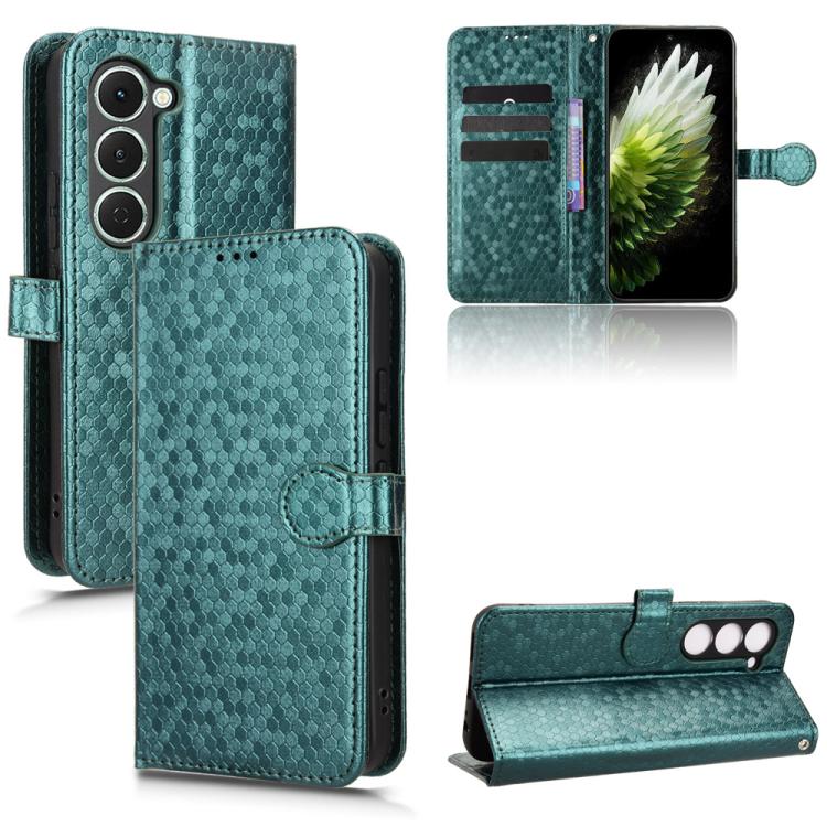 Honeycomb Dot Texture Leather Phone Case, For Tecno Pova 8 5G, For Tecno Spark 50 5G, For Tecno Pova Curve 2 5G, For Tecno Spark 50 4G, For Tecno Camon 50 Pro 4G, For Tecno Camon 50 4G, For Tenco Spark Go 3, For Tenco Spark Slim 4G / Pova Slim 5G      ...