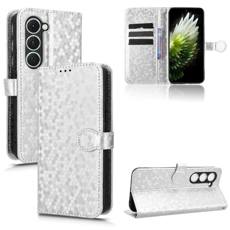 Honeycomb Dot Texture Leather Phone Case, For Tecno Pova 8 5G, For Tecno Spark 50 5G, For Tecno Pova Curve 2 5G, For Tecno Spark 50 4G, For Tecno Camon 50 Pro 4G, For Tecno Camon 50 4G, For Tenco Spark Go 3, For Tenco Spark Slim 4G / Pova Slim 5G      ...