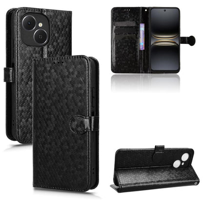 Honeycomb Dot Texture Leather Phone Case, For Tecno Pova 8 5G, For Tecno Spark 50 5G, For Tecno Pova Curve 2 5G, For Tecno Spark 50 4G, For Tecno Camon 50 Pro 4G, For Tecno Camon 50 4G, For Tenco Spark Go 3, For Tenco Spark Slim 4G / Pova Slim 5G      ...