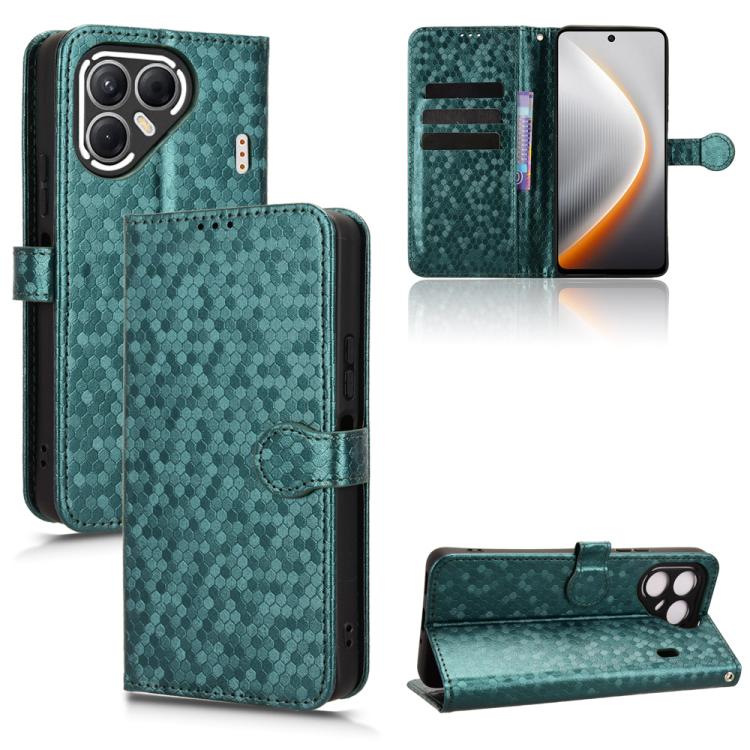 Honeycomb Dot Texture Leather Phone Case, For Tecno Pova 8 5G, For Tecno Spark 50 5G, For Tecno Pova Curve 2 5G, For Tecno Spark 50 4G, For Tecno Camon 50 Pro 4G, For Tecno Camon 50 4G, For Tenco Spark Go 3, For Tenco Spark Slim 4G / Pova Slim 5G      ...