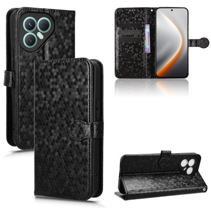 Honeycomb Dot Texture Leather Phone Case, For Tecno Pova 8 5G, For Tecno Spark 50 5G, For Tecno Pova Curve 2 5G, For Tecno Spark 50 4G, For Tecno Camon 50 Pro 4G, For Tecno Camon 50 4G, For Tenco Spark Go 3, For Tenco Spark Slim 4G / Pova Slim 5G      ...