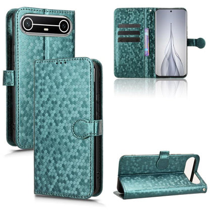 Honeycomb Dot Texture Leather Phone Case, For Tecno Pova 8 5G, For Tecno Spark 50 5G, For Tecno Pova Curve 2 5G, For Tecno Spark 50 4G, For Tecno Camon 50 Pro 4G, For Tecno Camon 50 4G, For Tenco Spark Go 3, For Tenco Spark Slim 4G / Pova Slim 5G      ...