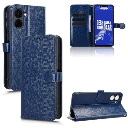 Honeycomb Dot Texture Leather Phone Case, For Tecno Pova 8 5G, For Tecno Spark 50 5G, For Tecno Pova Curve 2 5G, For Tecno Spark 50 4G, For Tecno Camon 50 Pro 4G, For Tecno Camon 50 4G, For Tenco Spark Go 3, For Tenco Spark Slim 4G / Pova Slim 5G      ...