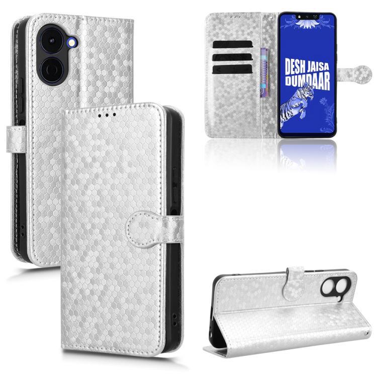 Honeycomb Dot Texture Leather Phone Case, For Tecno Pova 8 5G, For Tecno Spark 50 5G, For Tecno Pova Curve 2 5G, For Tecno Spark 50 4G, For Tecno Camon 50 Pro 4G, For Tecno Camon 50 4G, For Tenco Spark Go 3, For Tenco Spark Slim 4G / Pova Slim 5G      ...