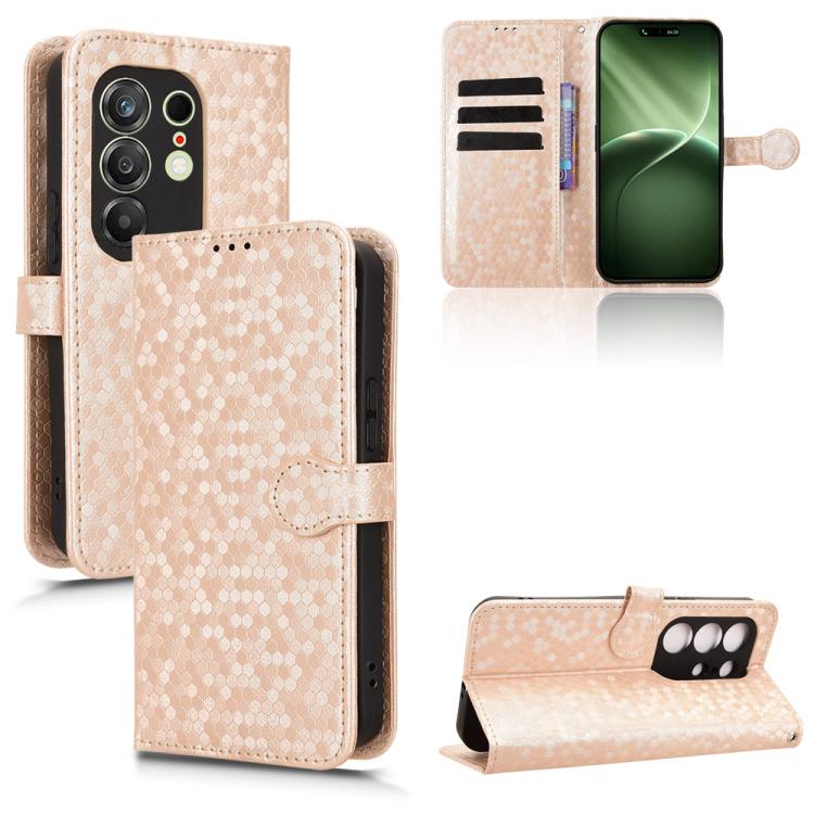 Honeycomb Dot Texture Leather Phone Case, For Tecno Pova 8 5G, For Tecno Spark 50 5G, For Tecno Pova Curve 2 5G, For Tecno Spark 50 4G, For Tecno Camon 50 Pro 4G, For Tecno Camon 50 4G, For Tenco Spark Go 3, For Tenco Spark Slim 4G / Pova Slim 5G      ...