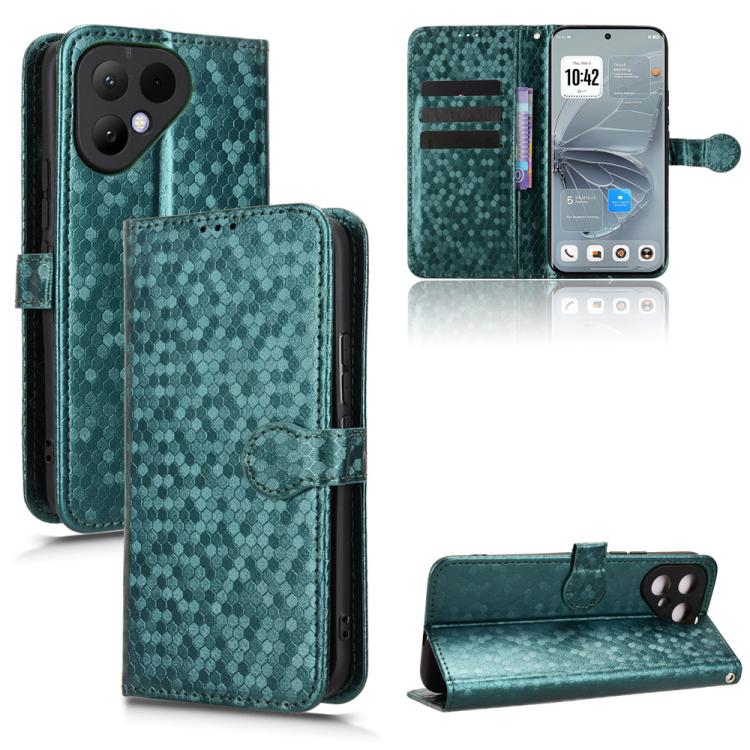 Honeycomb Dot Texture Leather Phone Case, For Tecno Pova 8 5G, For Tecno Spark 50 5G, For Tecno Pova Curve 2 5G, For Tecno Spark 50 4G, For Tecno Camon 50 Pro 4G, For Tecno Camon 50 4G, For Tenco Spark Go 3, For Tenco Spark Slim 4G / Pova Slim 5G      ...