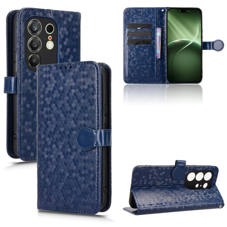 Honeycomb Dot Texture Leather Phone Case, For Tecno Pova 8 5G, For Tecno Spark 50 5G, For Tecno Pova Curve 2 5G, For Tecno Spark 50 4G, For Tecno Camon 50 Pro 4G, For Tecno Camon 50 4G, For Tenco Spark Go 3, For Tenco Spark Slim 4G / Pova Slim 5G      ...