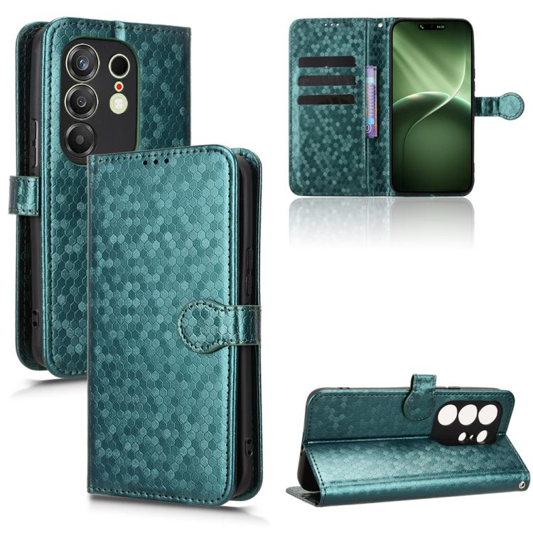 Honeycomb Dot Texture Leather Phone Case, For Tecno Pova 8 5G, For Tecno Spark 50 5G, For Tecno Pova Curve 2 5G, For Tecno Spark 50 4G, For Tecno Camon 50 Pro 4G, For Tecno Camon 50 4G, For Tenco Spark Go 3, For Tenco Spark Slim 4G / Pova Slim 5G      ...