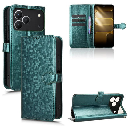 Honeycomb Dot Texture Leather Phone Case, For Tecno Pova 8 5G, For Tecno Spark 50 5G, For Tecno Pova Curve 2 5G, For Tecno Spark 50 4G, For Tecno Camon 50 Pro 4G, For Tecno Camon 50 4G, For Tenco Spark Go 3, For Tenco Spark Slim 4G / Pova Slim 5G      ...