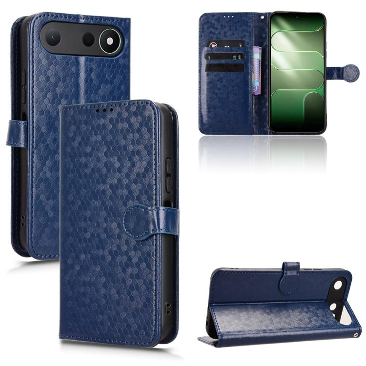 Honeycomb Dot Texture Leather Phone Case, For Tecno Pova 8 Pro 5G, For Tecno Pova 8 5G, For Tecno Spark 50 5G, For Tecno Pova Curve 2 5G, For Tecno Spark 50 4G, For Tecno Camon 50 Pro 4G, For Tecno Camon 50 4G, For Tenco Spark Go 3                     ...