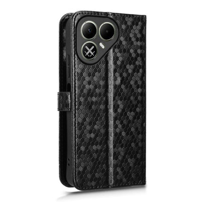 Honeycomb Dot Texture Leather Phone Case, For Tecno Pova 8 5G, For Tecno Spark 50 5G, For Tecno Pova Curve 2 5G, For Tecno Spark 50 4G, For Tecno Camon 50 Pro 4G, For Tecno Camon 50 4G, For Tenco Spark Go 3, For Tenco Spark Slim 4G / Pova Slim 5G      ...