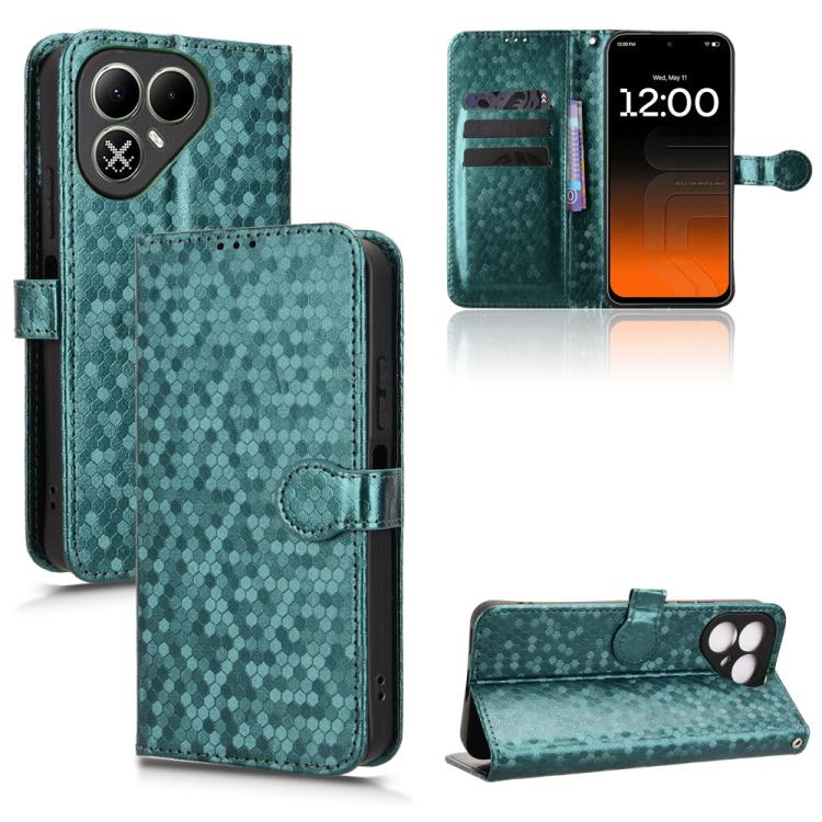 Honeycomb Dot Texture Leather Phone Case, For Tecno Pova 8 5G, For Tecno Spark 50 5G, For Tecno Pova Curve 2 5G, For Tecno Spark 50 4G, For Tecno Camon 50 Pro 4G, For Tecno Camon 50 4G, For Tenco Spark Go 3, For Tenco Spark Slim 4G / Pova Slim 5G      ...