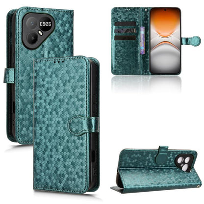 Honeycomb Dot Texture Leather Phone Case, For Tecno Pova 8 Pro 5G, For Tecno Pova 8 5G, For Tecno Spark 50 5G, For Tecno Pova Curve 2 5G, For Tecno Spark 50 4G, For Tecno Camon 50 Pro 4G, For Tecno Camon 50 4G, For Tenco Spark Go 3                     ...