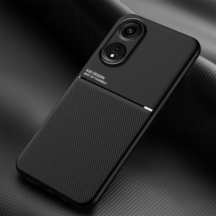 Classic Tilt Strip Grain Magnetic PC Hybrid TPU Phone Case