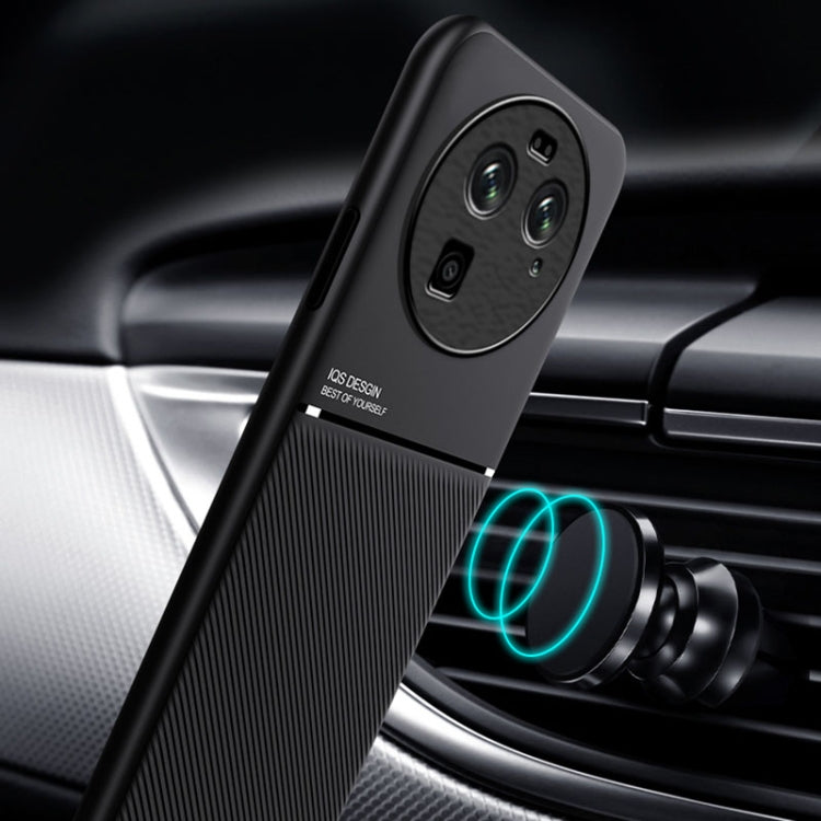 Classic Tilt Strip Grain Magnetic PC Hybrid TPU Phone Case