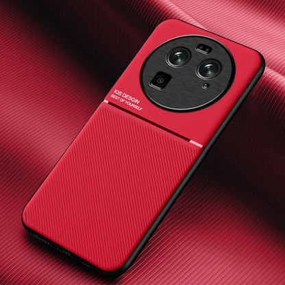 Classic Tilt Strip Grain Magnetic PC Hybrid TPU Phone Case