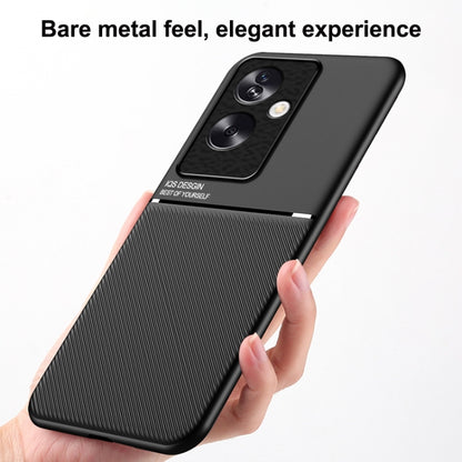 Classic Tilt Strip Grain Magnetic PC Hybrid TPU Phone Case, For OPPO A2, For OPPO K11/OnePlus Nord CE3, For OPPO Reno10/Reno10 Pro Global, For OPPO A78 4G, For OPPO K11x/OnePlus Nord CE 3 Lite, For OPPO A1 5G, For OPPO Find X8 Pro, For OPPO Reno8 T 4G ...