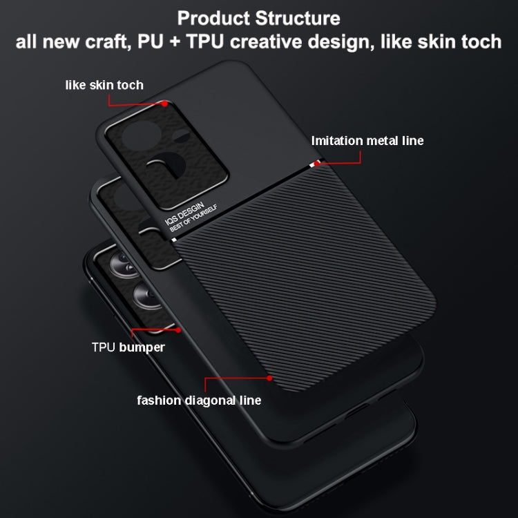 Classic Tilt Strip Grain Magnetic PC Hybrid TPU Phone Case, For OPPO A2, For OPPO K11/OnePlus Nord CE3, For OPPO Reno10/Reno10 Pro Global, For OPPO A78 4G, For OPPO K11x/OnePlus Nord CE 3 Lite, For OPPO A1 5G, For OPPO Find X8 Pro, For OPPO Reno8 T 4G ...