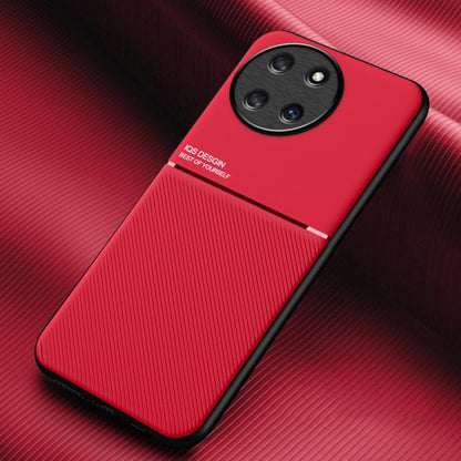 Classic Tilt Strip Grain Magnetic PC Hybrid TPU Phone Case, For Realme 16T 5G, For Realme C100 4G, For Realme C85 4G / 5G / 15x 5G India, For Realme 16 Pro+ 5G, For Realme 16 Pro 5G, For Realme GT 8 Pro Global, For Realme C85 Pro 4G, For Realme C71 4G ...