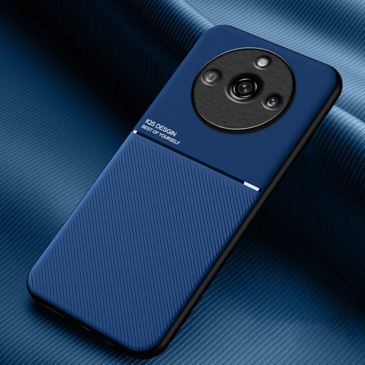 Classic Tilt Strip Grain Magnetic PC Hybrid TPU Phone Case, For Realme 16T 5G, For Realme C100 4G, For Realme C85 4G / 5G / 15x 5G India, For Realme 16 Pro+ 5G, For Realme 16 Pro 5G, For Realme GT 8 Pro Global, For Realme C85 Pro 4G, For Realme C71 4G ...