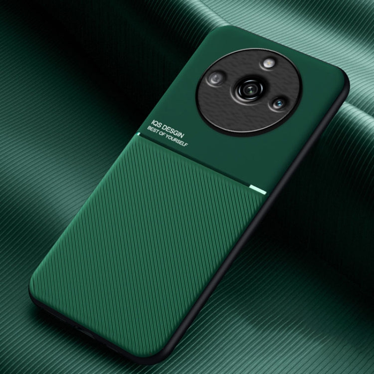 Classic Tilt Strip Grain Magnetic PC Hybrid TPU Phone Case, For Realme 16T 5G, For Realme C100 4G, For Realme C85 4G / 5G / 15x 5G India, For Realme 16 Pro+ 5G, For Realme 16 Pro 5G, For Realme GT 8 Pro Global, For Realme C85 Pro 4G, For Realme C71 4G ...