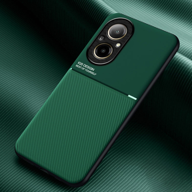 Classic Tilt Strip Grain Magnetic PC Hybrid TPU Phone Case, For Realme 16T 5G, For Realme C100 4G, For Realme C85 4G / 5G / 15x 5G India, For Realme 16 Pro+ 5G, For Realme 16 Pro 5G, For Realme GT 8 Pro Global, For Realme C85 Pro 4G, For Realme C71 4G ...