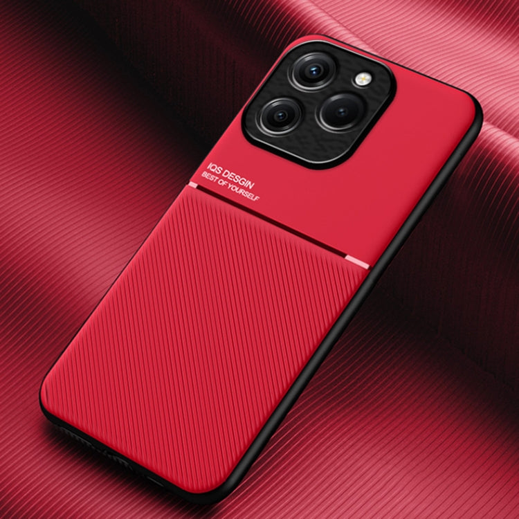 Classic Tilt Strip Grain Magnetic PC Hybrid TPU Phone Case, For Realme 16T 5G, For Realme C100 4G, For Realme C85 4G / 5G / 15x 5G India, For Realme 16 Pro+ 5G, For Realme 16 Pro 5G, For Realme GT 8 Pro Global, For Realme C85 Pro 4G, For Realme C71 4G ...