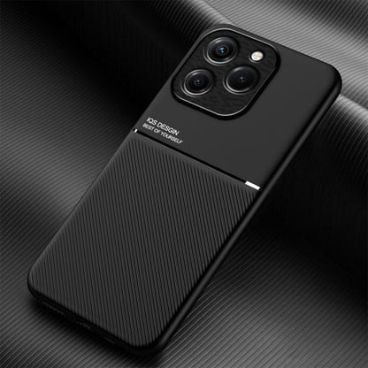 Classic Tilt Strip Grain Magnetic PC Hybrid TPU Phone Case, For Realme 16T 5G, For Realme C100 4G, For Realme C85 4G / 5G / 15x 5G India, For Realme 16 Pro+ 5G, For Realme 16 Pro 5G, For Realme GT 8 Pro Global, For Realme C85 Pro 4G, For Realme C71 4G ...